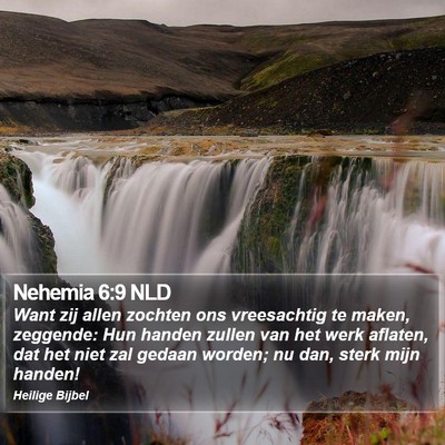 Nehemia 6:9 NLD Bible Verse Image