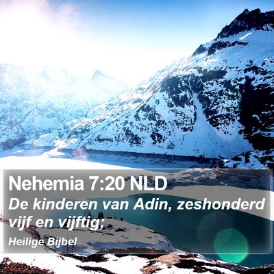 Nehemia 7:20 NLD Bible Verse Image