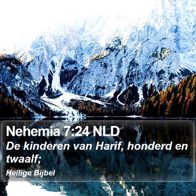 Nehemia 7:24 NLD Bible Verse Image