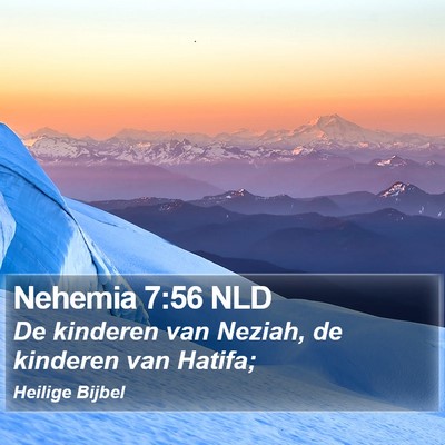 Nehemia 7:56 NLD Bible Verse Image