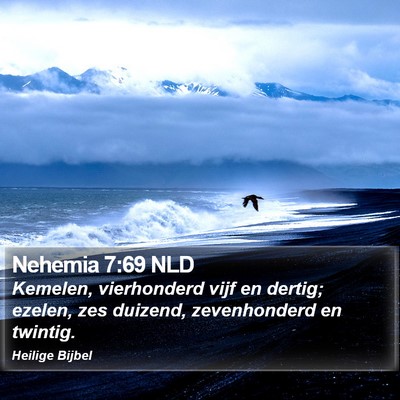 Nehemia 7:69 NLD Bible Verse Image