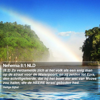Nehemia 8:1 NLD Bible Verse Image
