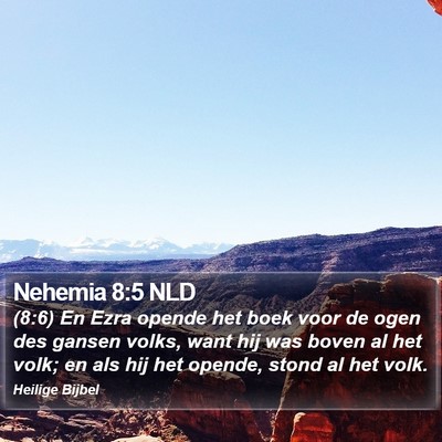 Nehemia 8:5 NLD Bible Verse Image