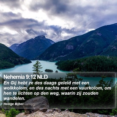 Nehemia 9:12 NLD Bible Verse Image