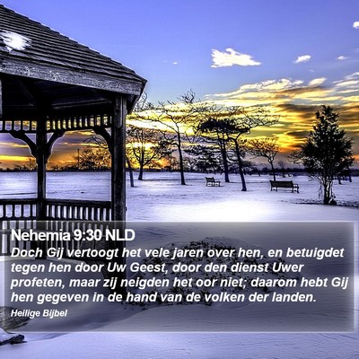 Nehemia 9:30 NLD Bible Verse Image