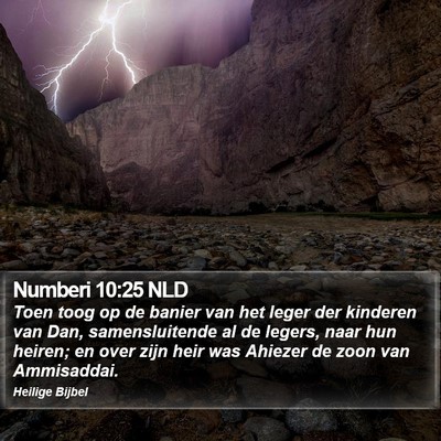 Numberi 10:25 NLD Bible Verse Image