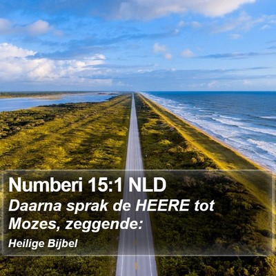 Numberi 15:1 NLD Bible Verse Image
