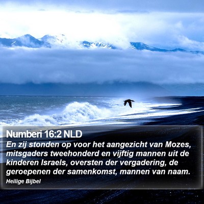 Numberi 16:2 NLD Bible Verse Image