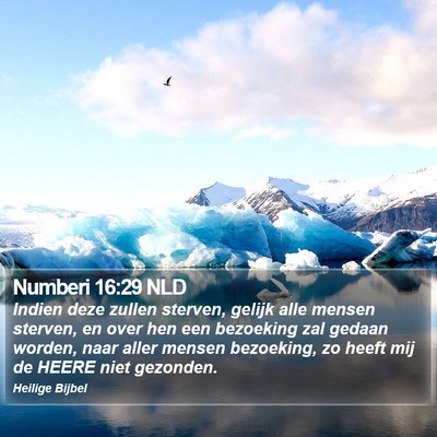 Numberi 16:29 NLD Bible Verse Image