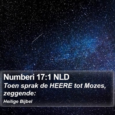 Numberi 17:1 NLD Bible Verse Image