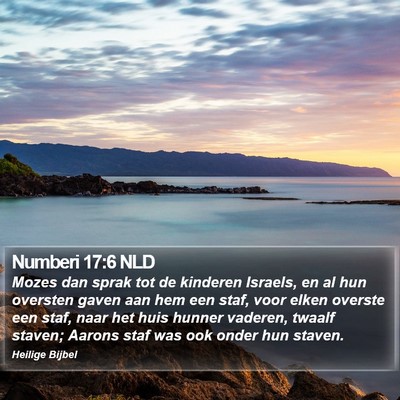 Numberi 17:6 NLD Bible Verse Image
