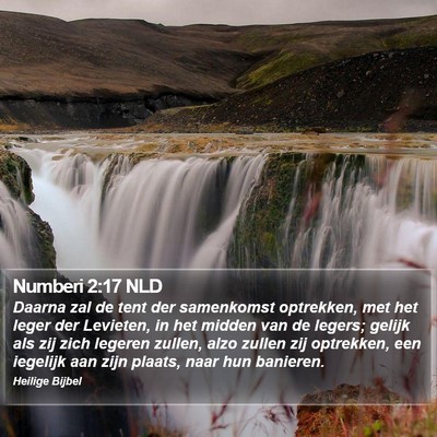 Numberi 2:17 NLD Bible Verse Image