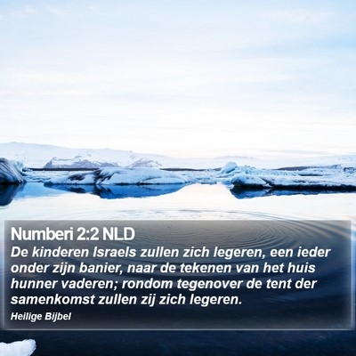 Numberi 2:2 NLD Bible Verse Image