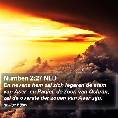 Numberi 2:27 NLD Bible Verse Image