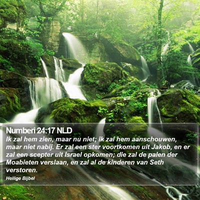Numberi 24:17 NLD Bible Verse Image