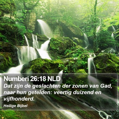 Numberi 26:18 NLD Bible Verse Image