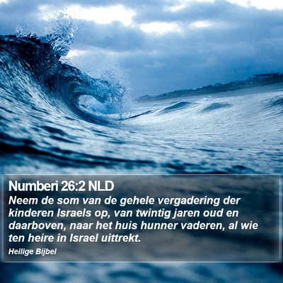 Numberi 26:2 NLD Bible Verse Image