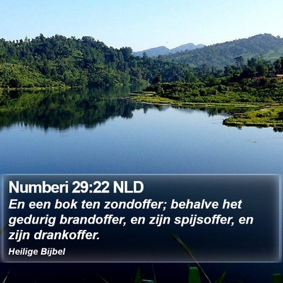 Numberi 29:22 NLD Bible Verse Image