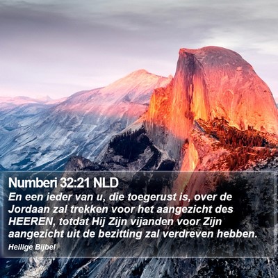 Numberi 32:21 NLD Bible Verse Image