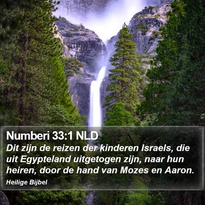 Numberi 33:1 NLD Bible Verse Image