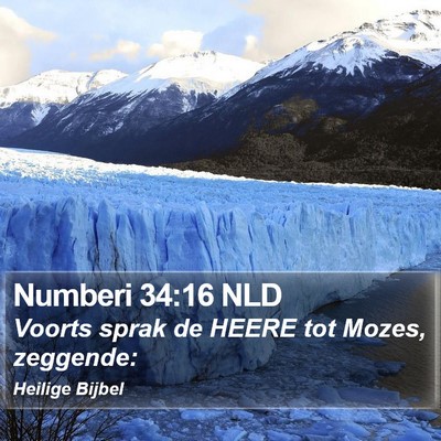 Numberi 34:16 NLD Bible Verse Image