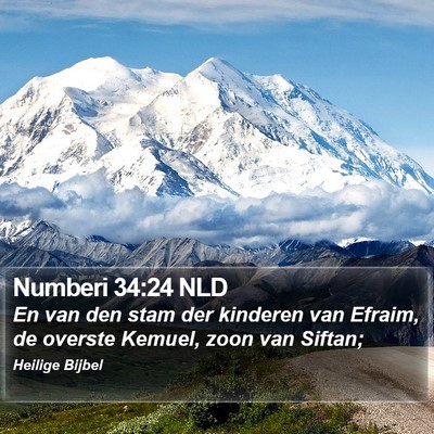 Numberi 34:24 NLD Bible Verse Image