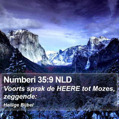 Numberi 35:9 NLD Bible Verse Image