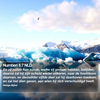 Numberi 5:7 NLD Bible Verse Image