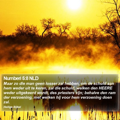 Numberi 5:8 NLD Bible Verse Image