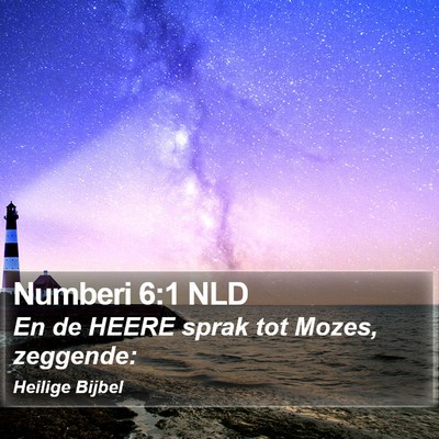 Numberi 6:1 NLD Bible Verse Image