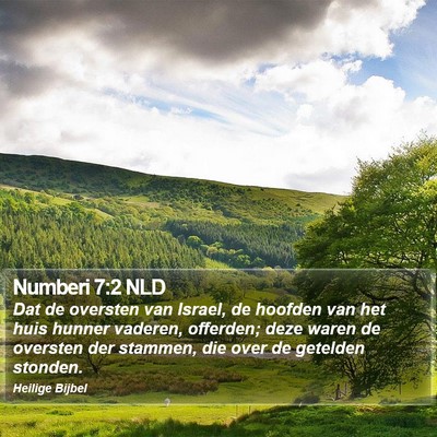 Numberi 7:2 NLD Bible Verse Image