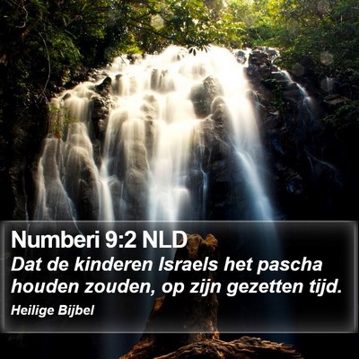 Numberi 9:2 NLD Bible Verse Image