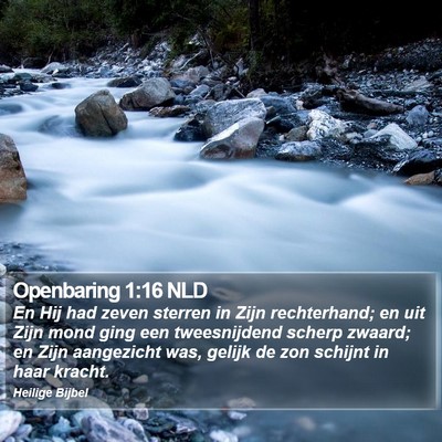 Openbaring 1:16 NLD Bible Verse Image