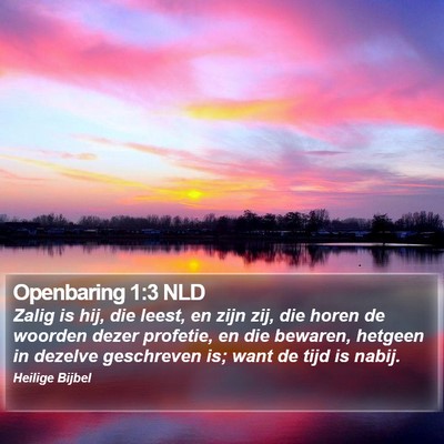 Openbaring 1:3 NLD Bible Verse Image