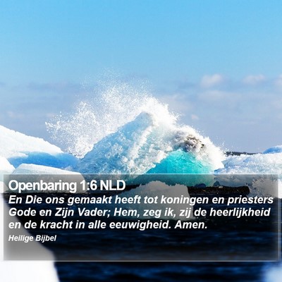 Openbaring 1:6 NLD Bible Verse Image