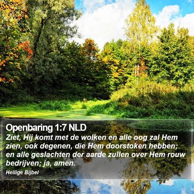 Openbaring 1:7 NLD Bible Verse Image