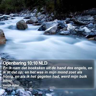 Openbaring 10:10 NLD Bible Verse Image