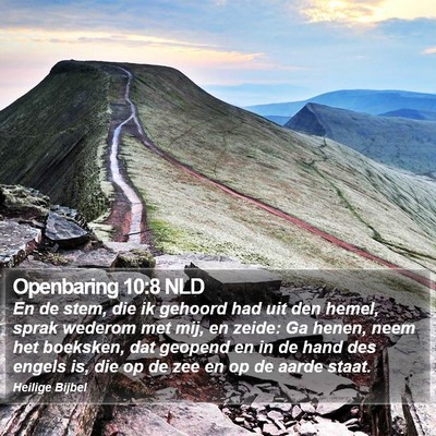 Openbaring 10:8 NLD Bible Verse Image
