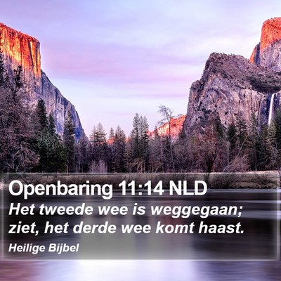 Openbaring 11:14 NLD Bible Verse Image