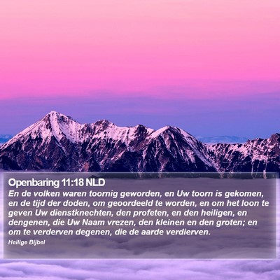 Openbaring 11:18 NLD Bible Verse Image