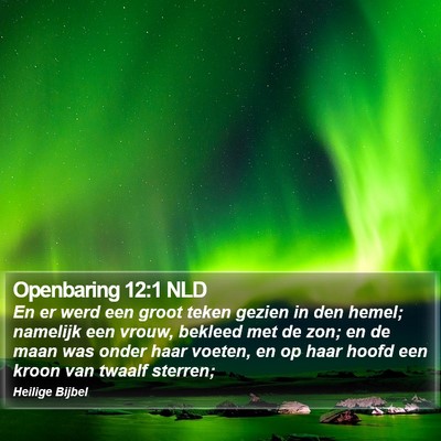 Openbaring 12:1 NLD Bible Verse Image