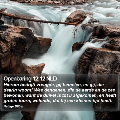 Openbaring 12:12 NLD Bible Verse Image