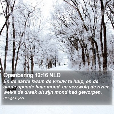 Openbaring 12:16 NLD Bible Verse Image