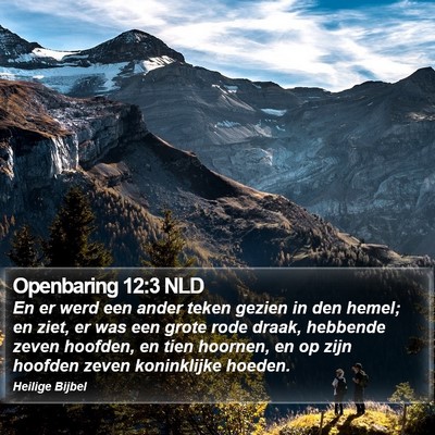 Openbaring 12:3 NLD Bible Verse Image