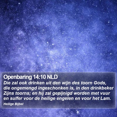 Openbaring 14:10 NLD Bible Verse Image