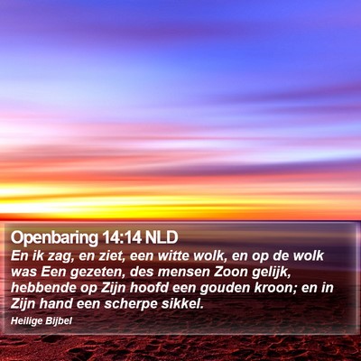 Openbaring 14:14 NLD Bible Verse Image
