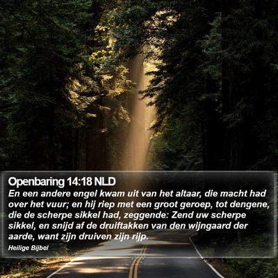 Openbaring 14:18 NLD Bible Verse Image