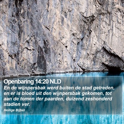 Openbaring 14:20 NLD Bible Verse Image