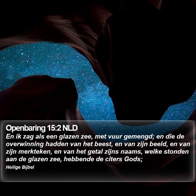 Openbaring 15:2 NLD Bible Verse Image