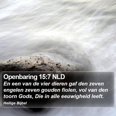 Openbaring 15:7 NLD Bible Verse Image